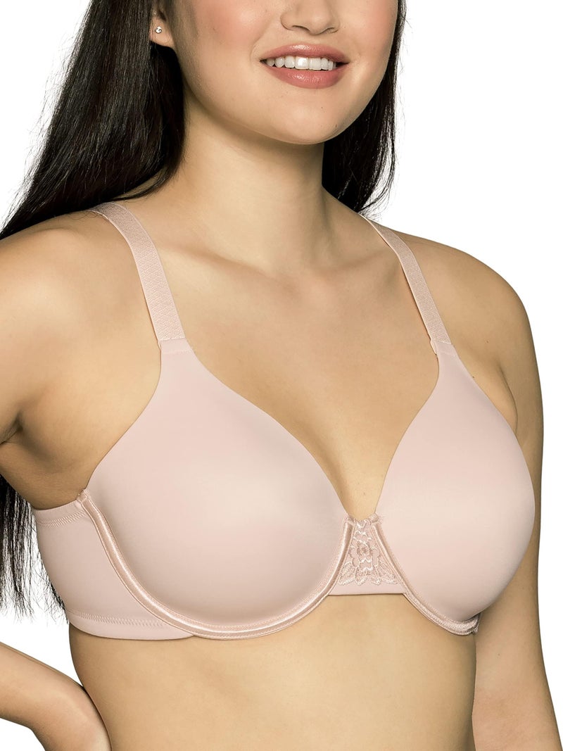 Vanity Fair womens Full Figure Beauty Back Smoothing Bra, Underwire - Quartz, 44DD US - Image 1